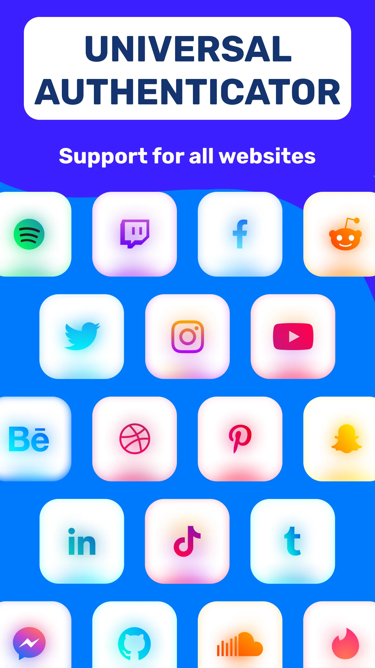 Authenticator App screenshot